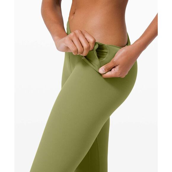 Lululemon Align High-Rise Pant 28” Nulu Size 2 Bronze Green - Picture 5 of 8